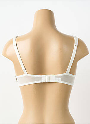 Soutien-gorge effet matière satinée haut soutien-gorge balconnet beige AUBADE femme
