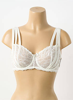 Soutien-gorge légère et transparente haut soutien-gorge emboitant beige AUBADE femme