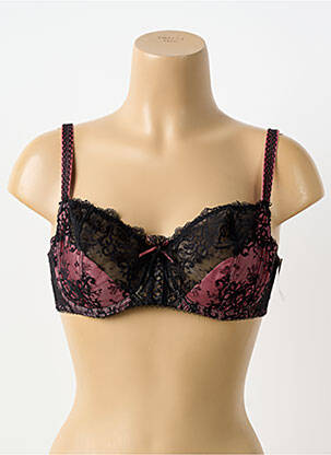 Soutien-gorge effet matière satinée haut soutien-gorge emboitant rose AUBADE femme