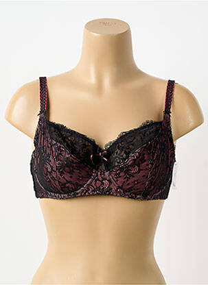 Soutien-gorge effet matière satinée haut soutien-gorge emboitant rose AUBADE femme