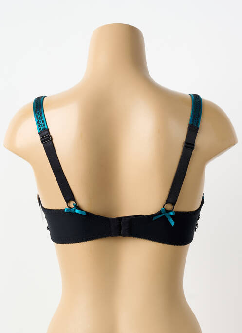 Soutien-gorge effet matière satinée haut soutien-gorge emboitant bleu AUBADE femme