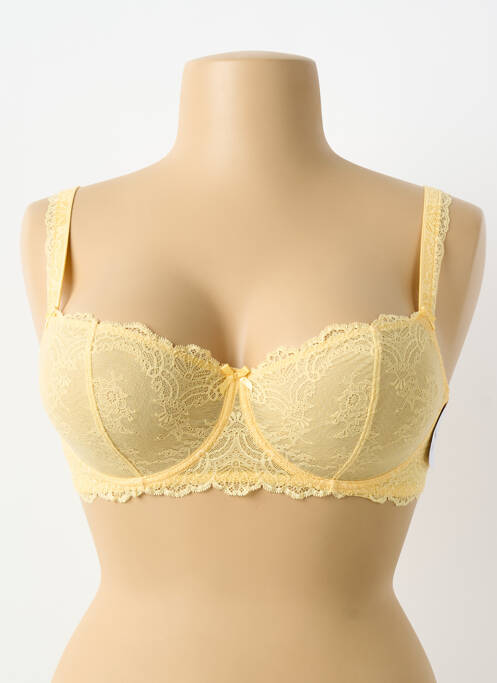 Soutien-gorge haut soutien-gorge balconnet haut soutien-gorge balconnet jaune AUBADE femme