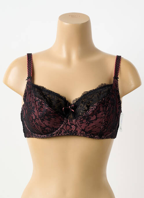 Soutien-gorge effet matière satinée haut soutien-gorge emboitant rose AUBADE femme