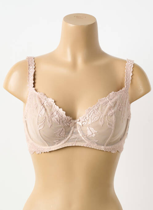 Soutien-gorge légère et transparente haut soutien-gorge emboitant rose AUBADE femme
