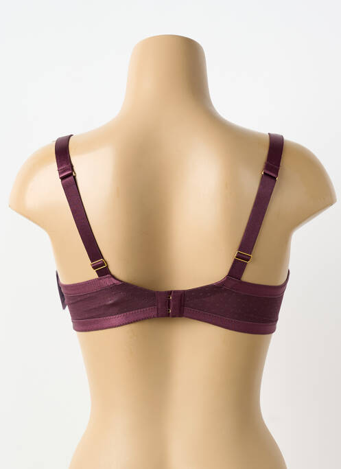 Soutien-gorge légère et transparente haut soutien-gorge emboitant rouge AUBADE femme