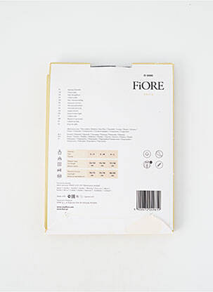 Collants stretch noir FIORE femme