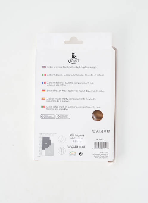 Collants stretch chair GI&GI femme