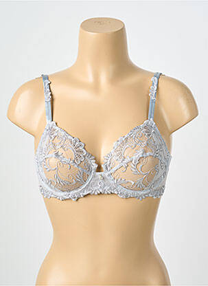 Soutien-gorge légère et transparente haut soutien-gorge emboitant gris LISE CHARMEL femme
