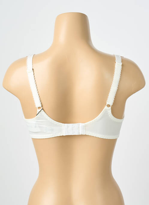 Soutien-gorge légère et transparente haut soutien-gorge emboitant blanc EMPREINTE femme
