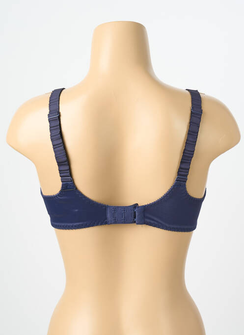 Soutien-gorge légère et transparente haut soutien-gorge emboitant bleu EMPREINTE femme