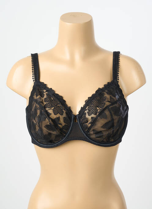 Soutien-gorge légère et transparente haut soutien-gorge emboitant noir SIMONE PERELE femme