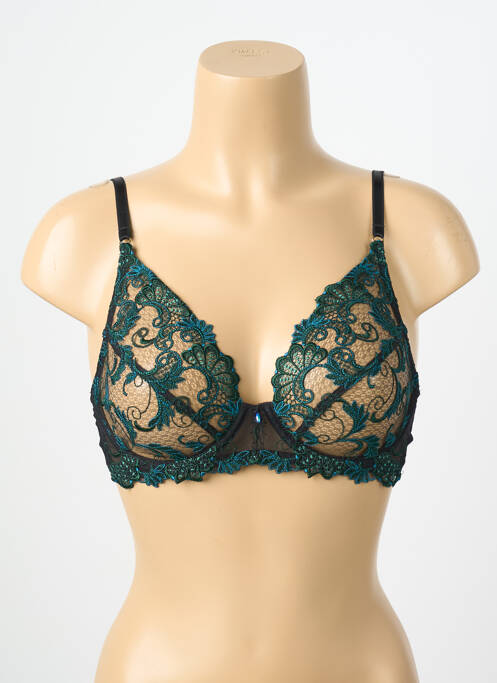 Soutien-gorge légère et transparente haut soutien-gorge emboitant vert LISE CHARMEL femme
