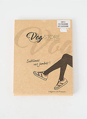 Collants stretch noir VOGSTORE femme