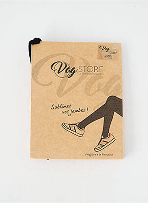 Collants stretch noir VOGSTORE femme