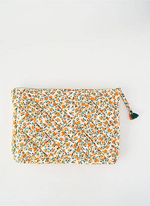Pochette doublure orange LA VIE EST BELLE femme