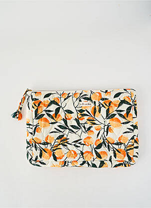 Pochette doublure orange LA VIE EST BELLE femme