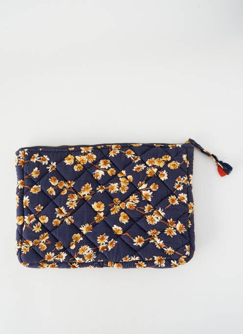Pochette multipoches bleu LA VIE EST BELLE femme