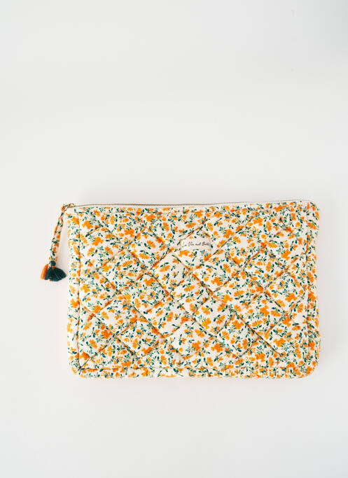 Pochette doublure orange LA VIE EST BELLE femme