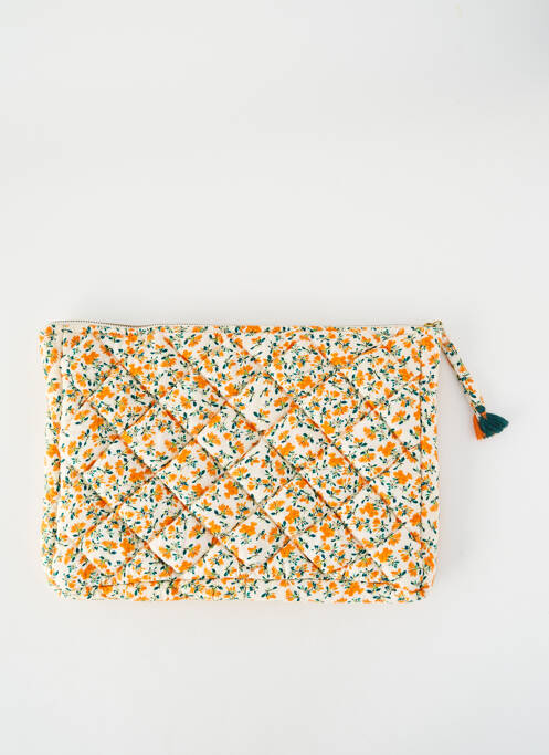 Pochette doublure orange LA VIE EST BELLE femme