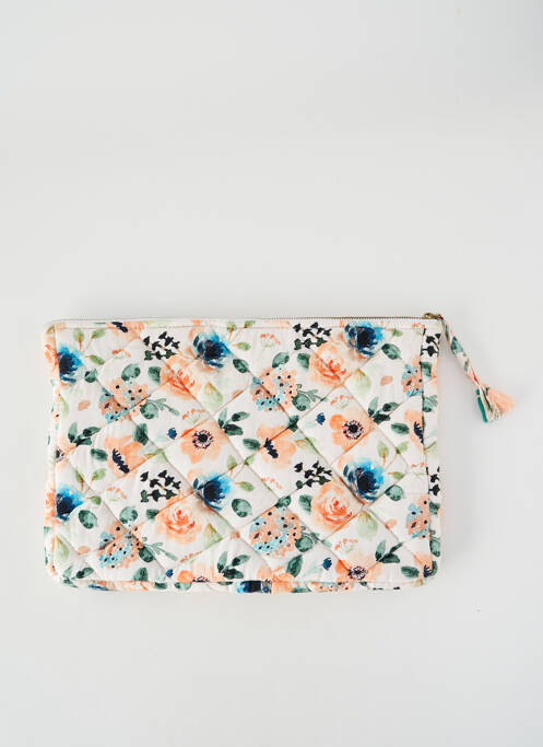 Pochette doublure orange LA VIE EST BELLE femme