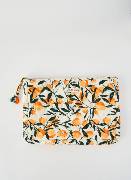 Pochette doublure orange LA VIE EST BELLE femme