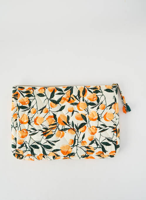 Pochette doublure orange LA VIE EST BELLE femme