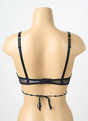 Soutien-gorge légère et transparente haut triangles bleu AUBADE femme