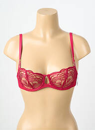 Soutien-gorge haut soutien-gorge balconnet haut soutien-gorge balconnet rouge AUBADE femme