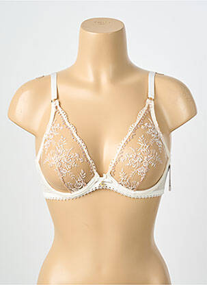 Soutien-gorge légère et transparente haut soutien-gorge emboitant blanc AUBADE femme