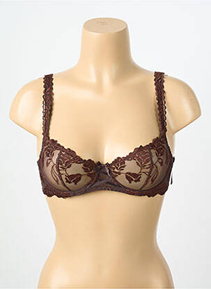 Soutien-gorge haut soutien-gorge balconnet haut soutien-gorge balconnet marron AUBADE femme