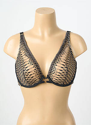 Soutien-gorge broderie haut soutien-gorge emboitant noir AUBADE femme