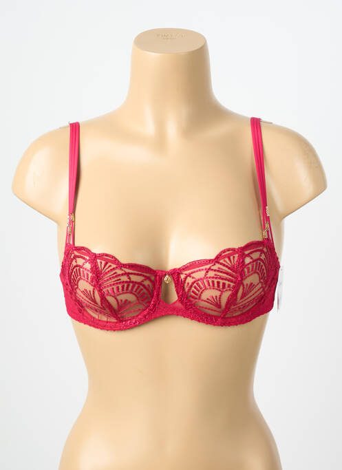 Soutien-gorge haut soutien-gorge balconnet haut soutien-gorge balconnet rouge AUBADE femme