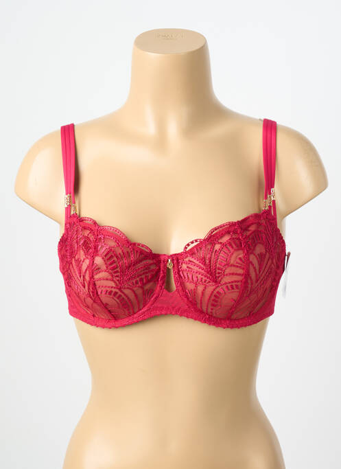 Soutien-gorge haut soutien-gorge balconnet haut soutien-gorge balconnet rouge AUBADE femme