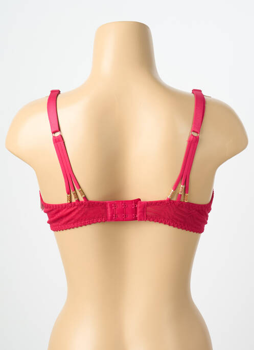 Soutien-gorge légère et transparente haut soutien-gorge emboitant rouge AUBADE femme