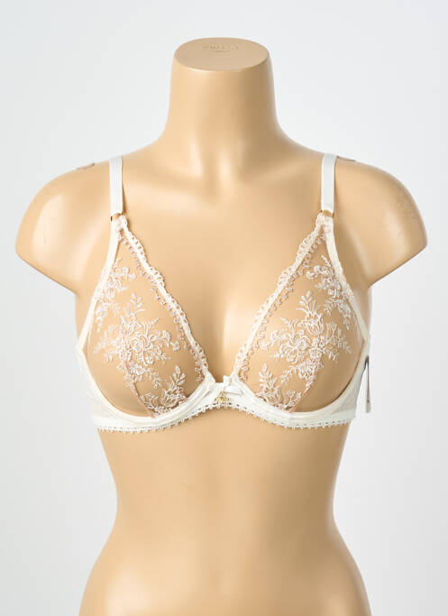Soutien-gorge légère et transparente haut soutien-gorge emboitant blanc AUBADE femme