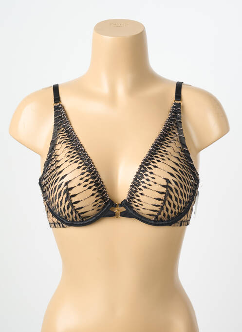 Soutien-gorge légère et transparente haut soutien-gorge emboitant noir AUBADE femme