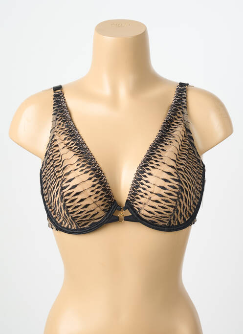 Soutien-gorge broderie haut soutien-gorge emboitant noir AUBADE femme