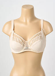 Soutien-gorge effet matière satinée haut soutien-gorge emboitant chair EMPREINTE femme