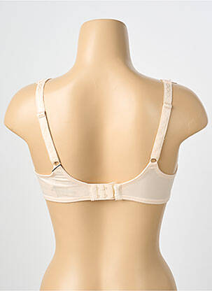 Soutien-gorge effet matière satinée haut soutien-gorge emboitant chair EMPREINTE femme