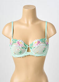 Soutien-gorge haut soutien-gorge balconnet haut soutien-gorge balconnet vert LISE CHARMEL femme