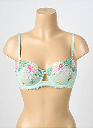 Soutien-gorge haut soutien-gorge balconnet haut soutien-gorge balconnet vert LISE CHARMEL femme