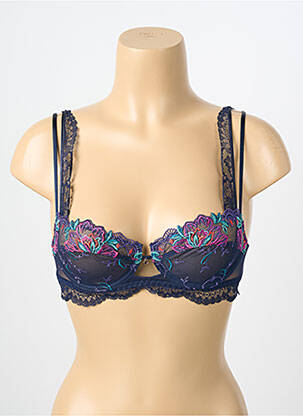 Soutien-gorge haut soutien-gorge balconnet haut soutien-gorge balconnet bleu LISE CHARMEL femme