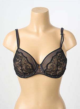Soutien-gorge légère et transparente haut soutien-gorge emboitant noir MARIE JO femme