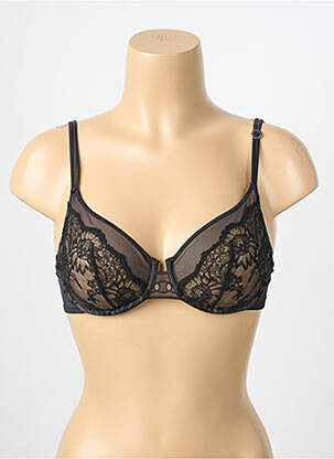 Soutien-gorge légère et transparente haut soutien-gorge emboitant noir MARIE JO femme
