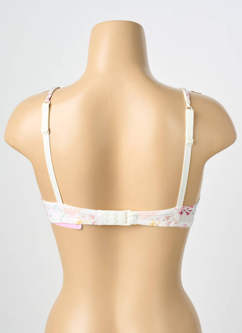 Soutien-gorge effet matière satinée haut soutien-gorge emboitant beige ANTIGEL femme