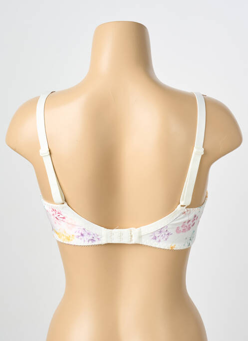 Soutien-gorge effet matière satinée haut soutien-gorge emboitant beige ANTIGEL femme