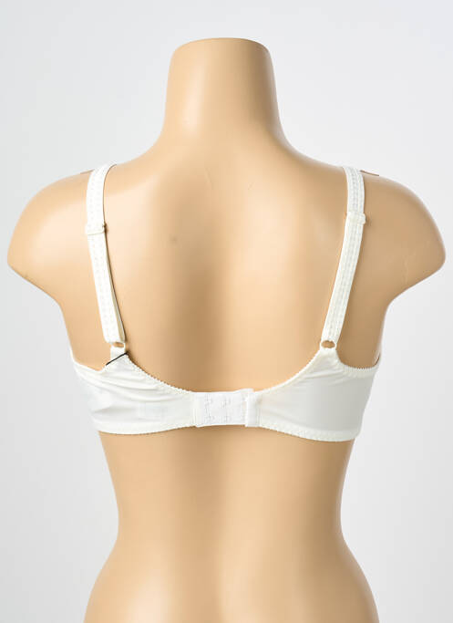 Soutien-gorge effet matière satinée haut soutien-gorge emboitant beige EMPREINTE femme