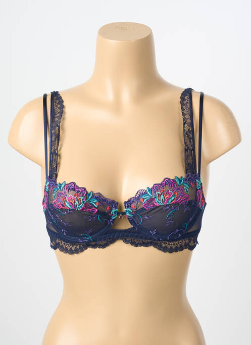Soutien-gorge haut soutien-gorge balconnet haut soutien-gorge balconnet bleu LISE CHARMEL femme
