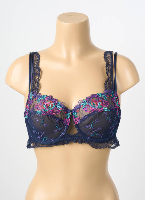 Soutien-gorge haut soutien-gorge balconnet haut soutien-gorge balconnet bleu LISE CHARMEL femme