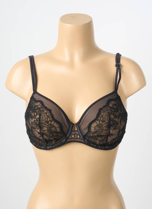 Soutien-gorge légère et transparente haut soutien-gorge emboitant noir MARIE JO femme